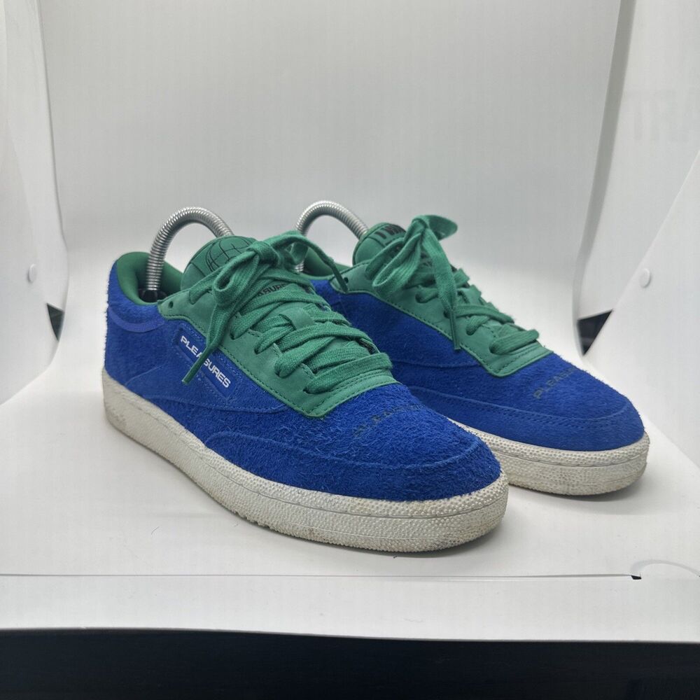 Reebok Club C 85 Pleasures 2019 Vital Blue Men’s Size 6 Exclusive Skater Collab